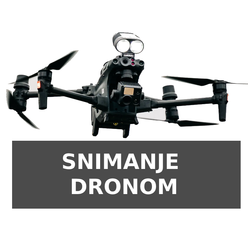termovizijsko snimanje dronom
